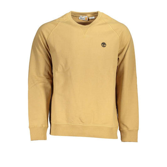 Timberland Beige Cotton Men Sweater Mens Sweater