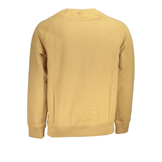 Timberland Beige Cotton Men Sweater Mens Sweater
