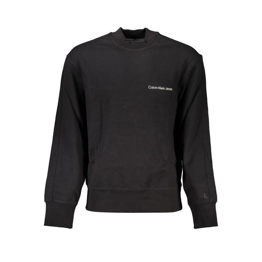 Calvin Klein Black Cotton Men Sweater Mens Sweater