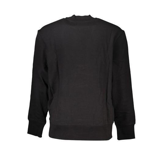 Calvin Klein Black Cotton Men Sweater Mens Sweater