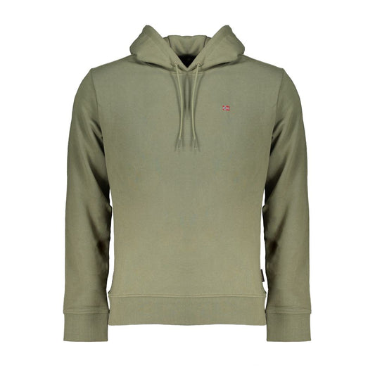 Napapijri Green Cotton Men Sweater Mens Sweater