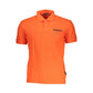 Napapijri Pink Contrast Detail Polo Shirt Mens T-Shirt