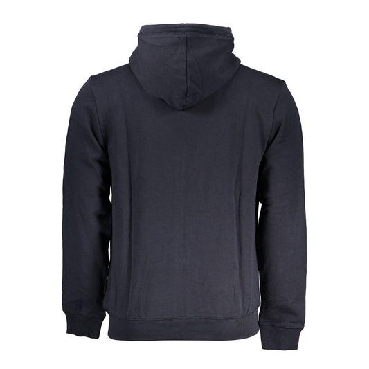 Napapijri Blue Cotton Men Sweater Mens Sweater