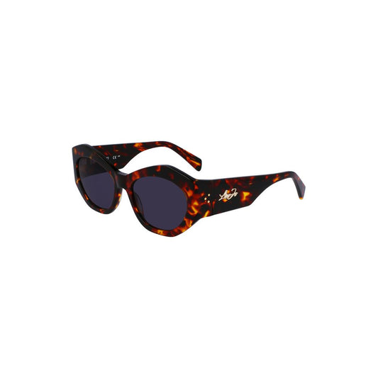 Liu Jo Brown Haircalf Women Sunglass