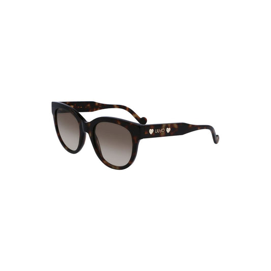 Liu Jo Brown Haircalf Women Sunglasses