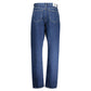 Calvin Klein Blu Cotton Women Jeans
