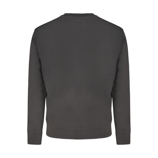 Hugo Boss Black Cotton Men Sweater Mens Sweater