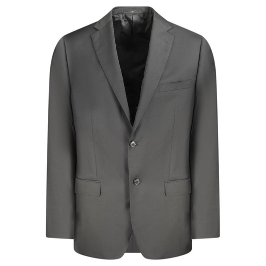 Valentino Black Wool Men Jacket Mens Blazer