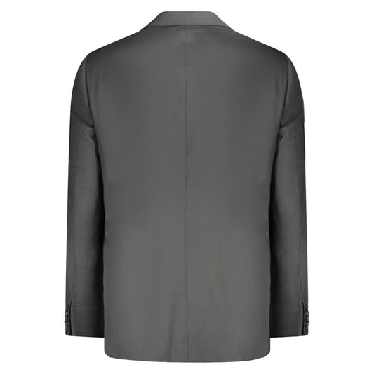 Valentino Black Wool Men Jacket Mens Blazer
