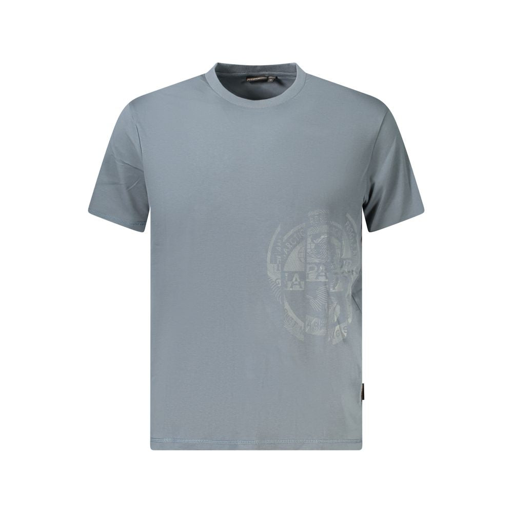 Napapijri Brown Cotton Men T-Shirt