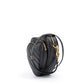Gucci Black Leather Mini Heart Crossbody Bag