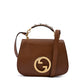 Gucci Roxy Brown Calfskin Shoulder Flap Bag