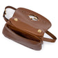 Gucci Roxy Brown Calfskin Shoulder Flap Bag