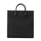Gucci Black Leather Logo Medium Tote Bag
