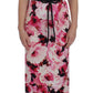 Dolce & Gabbana Floral Elegance Sheath Long Dress