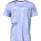 Dolce & Gabbana Blue Cotton Logo Print Crew Neck T-shirt