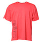 Dolce & Gabbana Red Cotton Lettering Print Crew Neck T-shirt