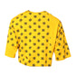 Dolce & Gabbana Yellow Cotton DG Logo Print Cropped T-shirt
