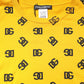 Dolce & Gabbana Yellow Cotton DG Logo Print Cropped T-shirt