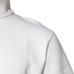 Dolce & Gabbana White Cotton Turtleneck DG Applique T-shirt