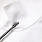 Dolce & Gabbana White Cotton Turtleneck DG Applique T-shirt