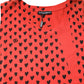 Dolce & Gabbana Red Cotton Sleeveless DG Heart Logo T-shirt