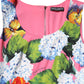 Dolce & Gabbana Multicolor Floral Sleeveless Sheath Dress