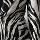Dolce & Gabbana Black White Polyester Women Blazer Jacket