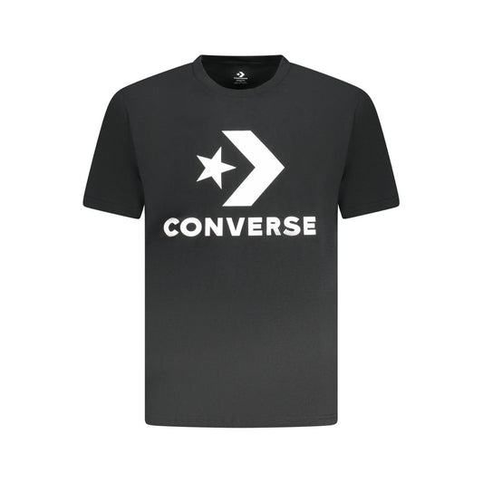 Converse Black Cotton T-Shirt