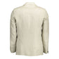 Gant Beige Linen Men Jacket Mens Blazer