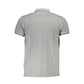 Cavalli Class Brown Cotton Men Polo Shirt