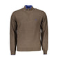 Harmont & Blaine Half-Zip Contrast Detail Sweater Mens Sweater