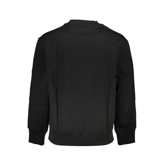 Calvin Klein Black Cotton Men Sweater Mens Sweater