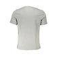 North Sails Gray Cotton T-Shirt Mens T-Shirt