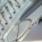 Dolce & Gabbana White Black Logo Portofino Men Sneaker Shoe
