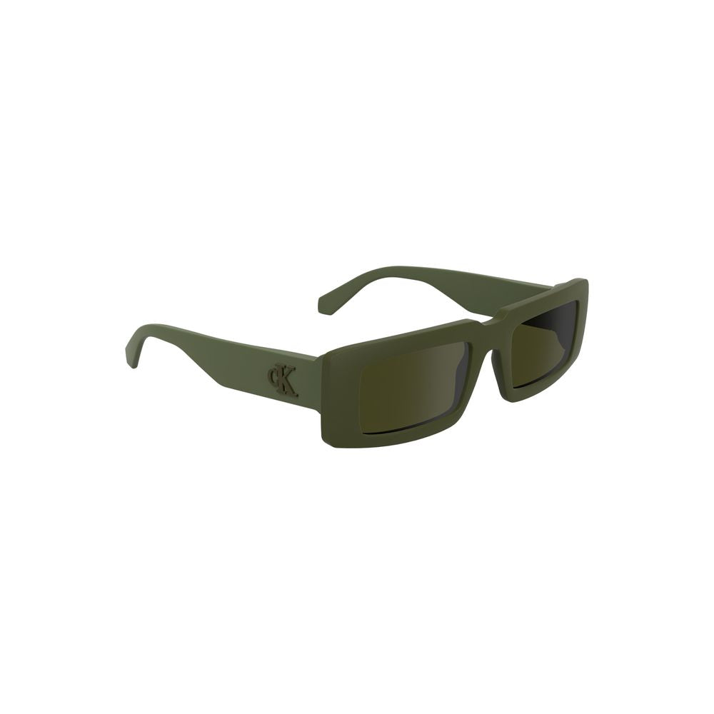 Calvin Klein Green Bio-Based Fabric Women Sunglasses