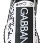 Dolce & Gabbana White Black Slip On Sorrento Sneakers