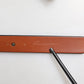 Dolce & Gabbana Brown Leather Gold Rectangle Buckle Belt