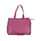 Mario Valentino Purple Polyethylene Handbag