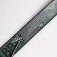 Dolce & Gabbana Green Black Polyester DG Logo Buckle Belt