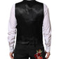 Dolce & Gabbana Black Single Breasted Suit 2 Piece Jacket