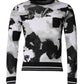 Dolce & Gabbana Multicolor Logo Crew Neck Pullover Sweater