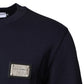 Dolce & Gabbana Dark Blue Logo Crew Neck Pullover Sweater