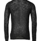 Dolce & Gabbana Black Polyester Crew Neck Pullover Sweater