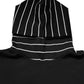Dolce & Gabbana Black White Stripe Hooded Sweatshirt Sweater Mens Sweater