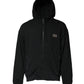 Dolce & Gabbana Black Logo Full Zip Hooded Men Sweatshirt Sweater