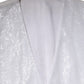 Dolce & Gabbana White Sequined Dress Formal Waistcoat Vest