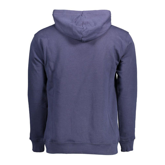North Sails Blue Cotton Men Sweater Mens Sweater