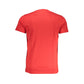 Cavalli Class Red Cotton T-Shirt Mens T-Shirt