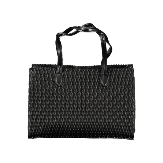Mario Valentino Black Polyethylene Handbag